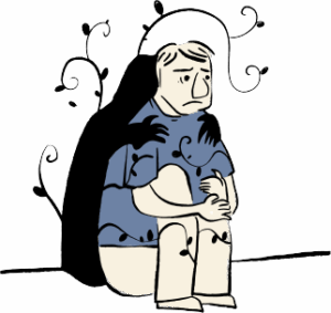 Ilustración sobre la gestión del estrés y la ansiedad no patológicos