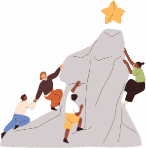 Ilustración sobre autoconocimiento y desarrollo personal
